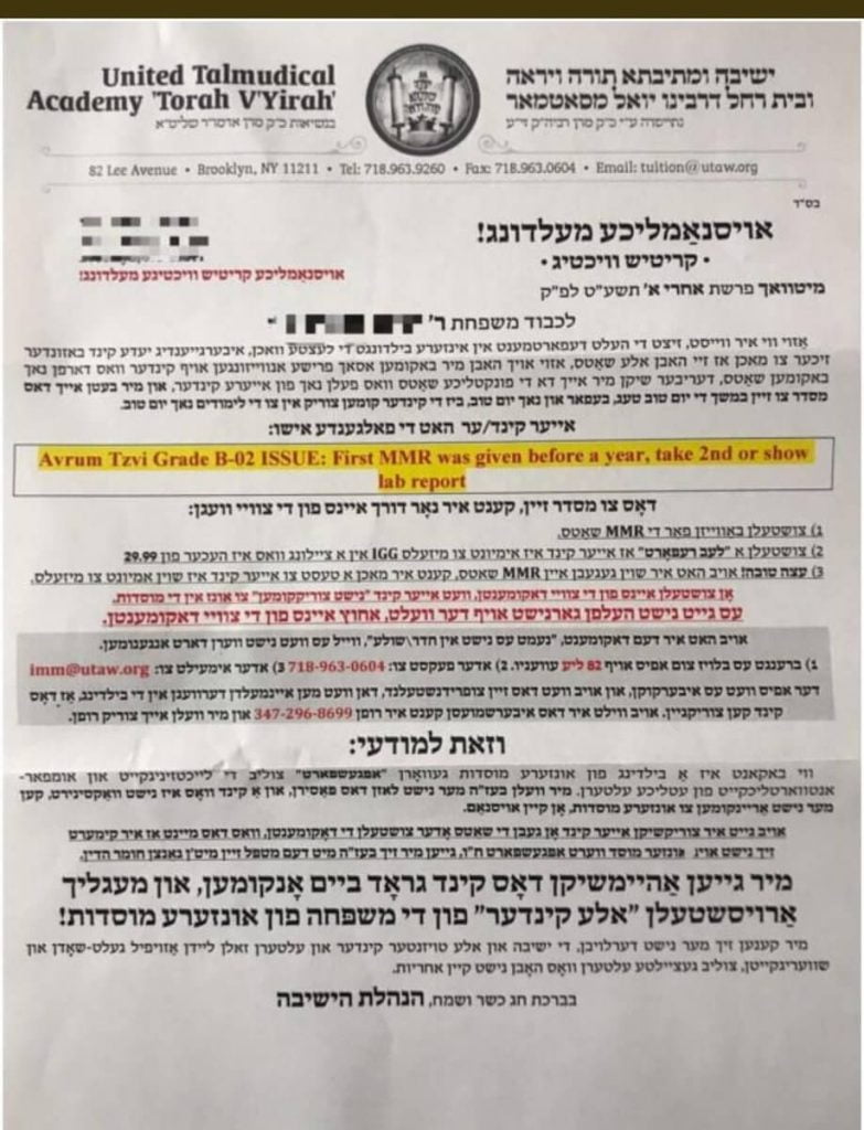Measles, anti-vaxxers, and the Hasidic community - Frieda Vizel